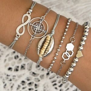 “Can’t Find My Way Home” Bracelet Set